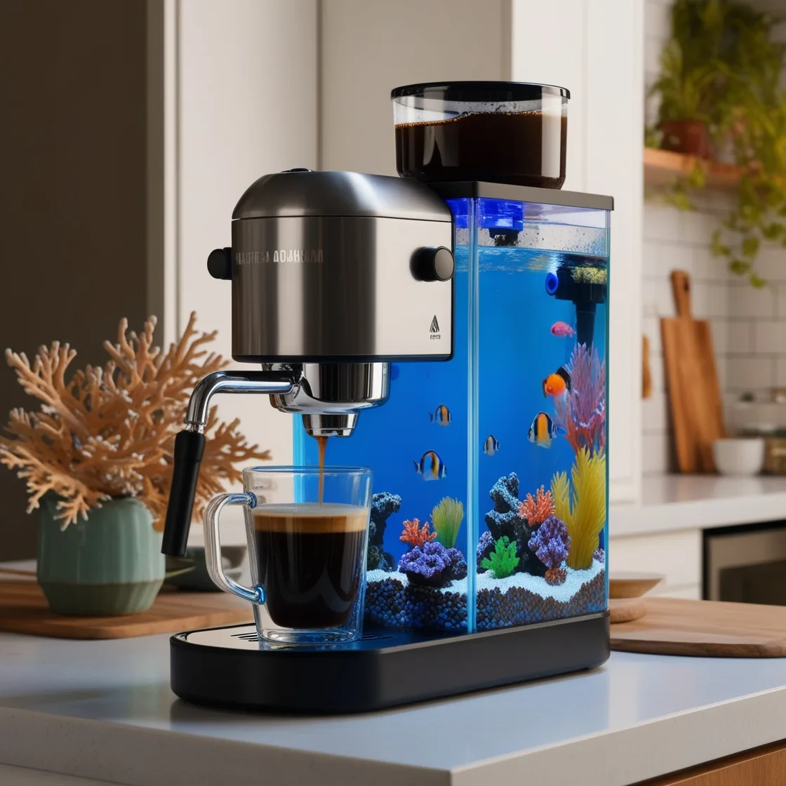 Aquarium Coffee Makers: A Fusion of Coffee Crafting and Aquatic Beauty