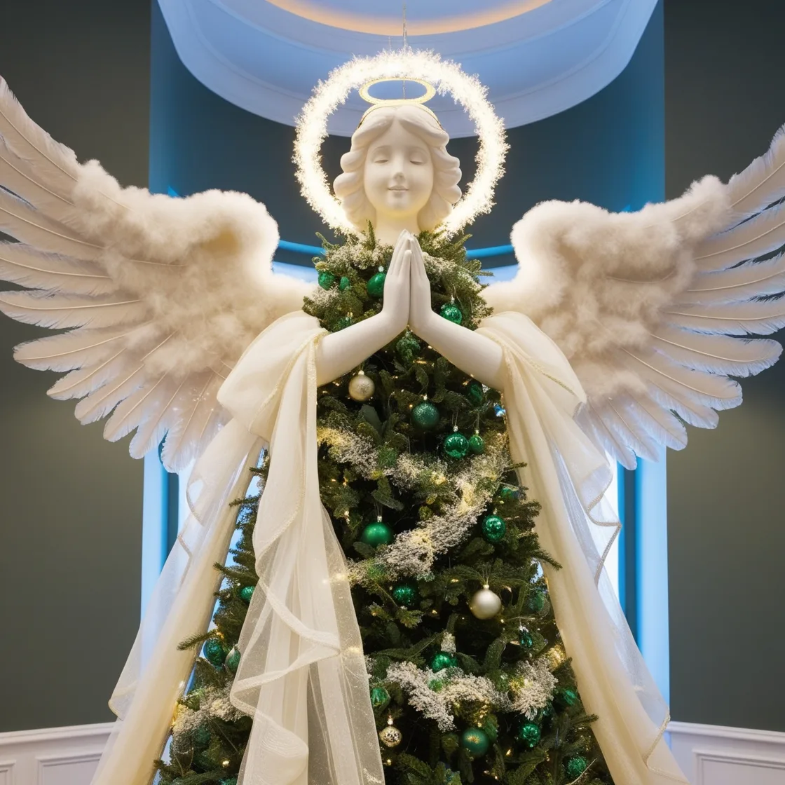 Grace Your Home with Elegance: The Timeless Beauty of Christmas Angel Trees