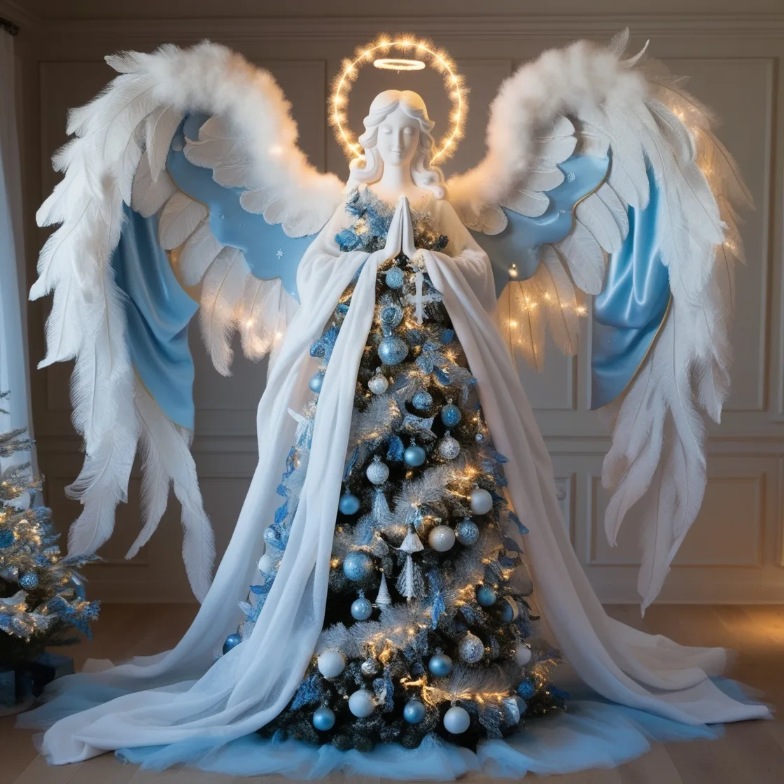 Grace Your Home with Elegance: The Timeless Beauty of Christmas Angel Trees