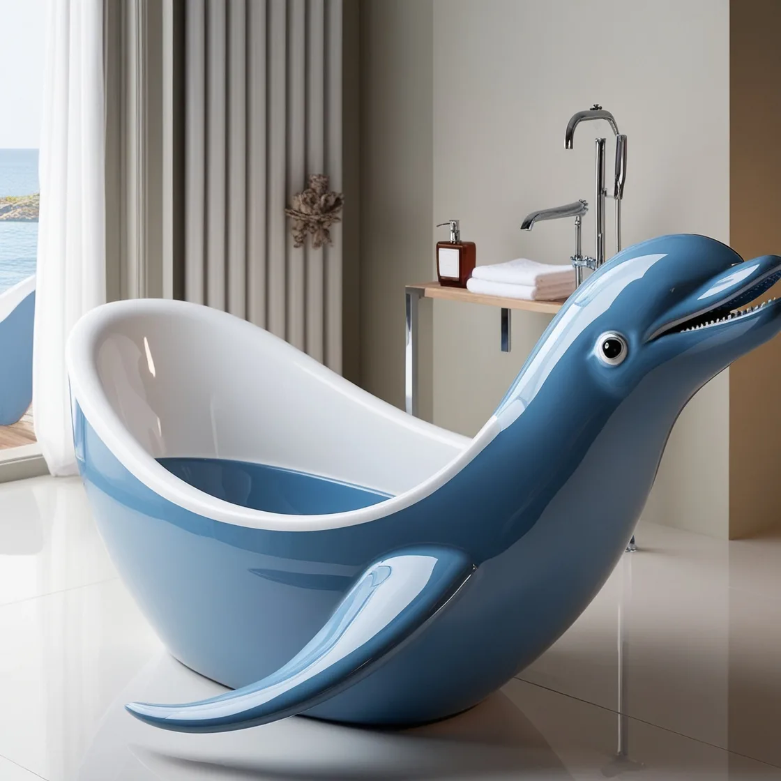 Dive into Luxury: Transform Your Bathroom with Dolphin Bathtubs