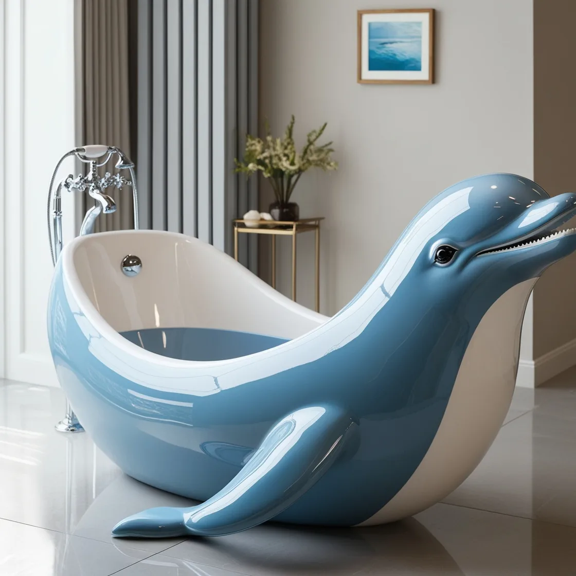 Dive into Luxury: Transform Your Bathroom with Dolphin Bathtubs