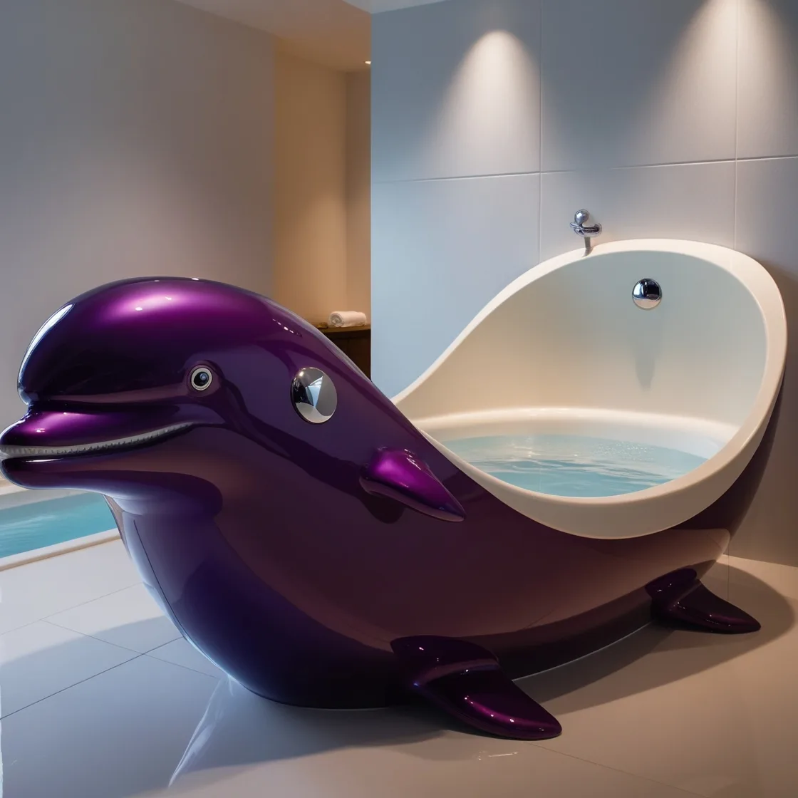 Dive into Luxury: Transform Your Bathroom with Dolphin Bathtubs