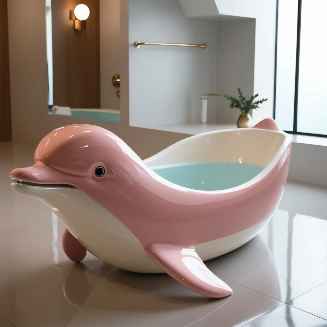 Dive into Luxury: Transform Your Bathroom with Dolphin Bathtubs