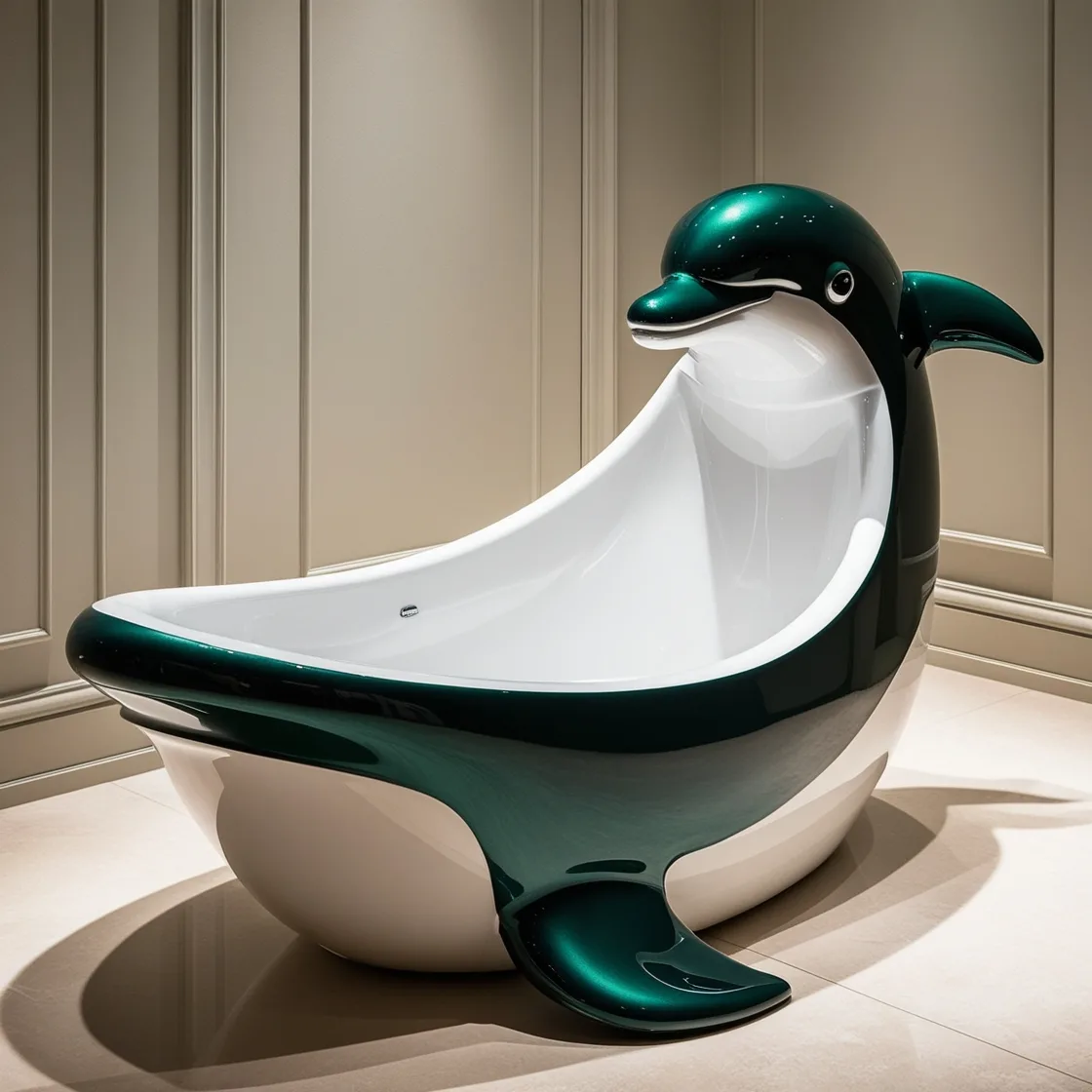 Dive into Luxury: Transform Your Bathroom with Dolphin Bathtubs