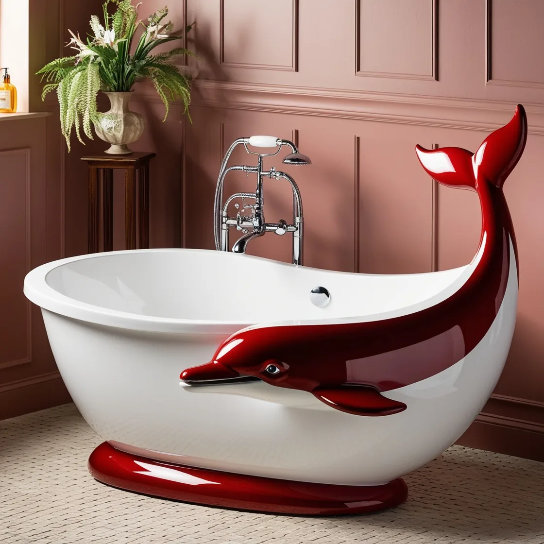 Dive into Luxury: Transform Your Bathroom with Dolphin Bathtubs