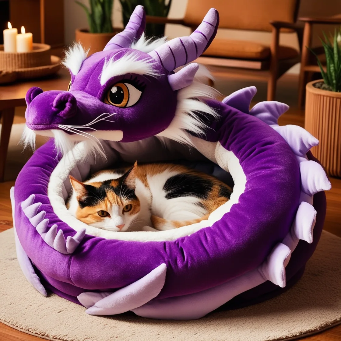 Mythical Comfort: Give Your Cat a Legendary Rest with Dragon Cat Beds