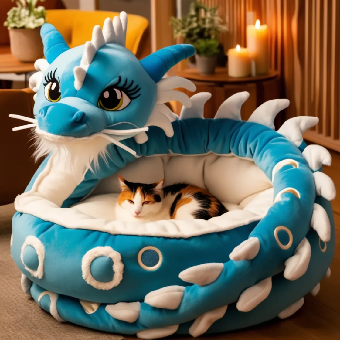 Mythical Comfort: Give Your Cat a Legendary Rest with Dragon Cat Beds