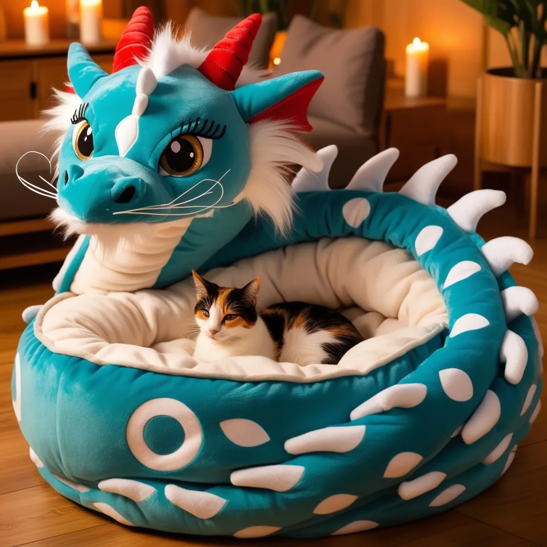 Mythical Comfort: Give Your Cat a Legendary Rest with Dragon Cat Beds