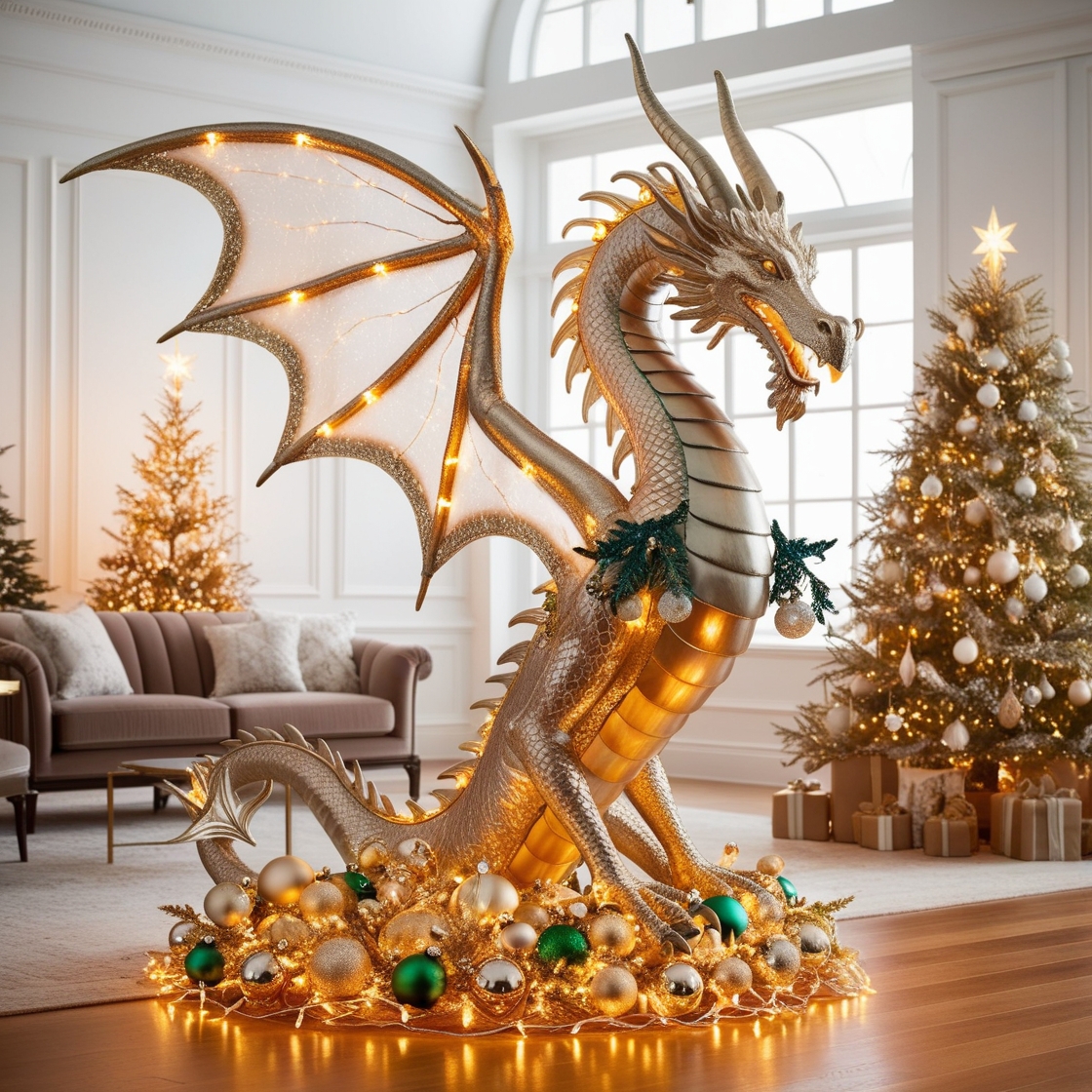 Unleash the Magic: Transform Your Holiday with a Dragon Christmas Tree