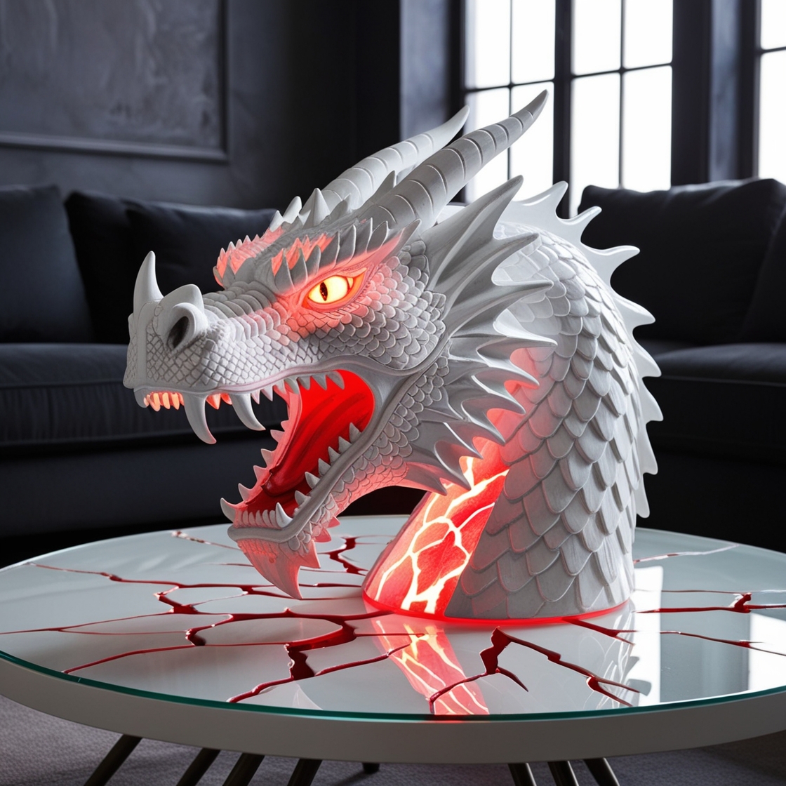 In the world of home decor, few pieces can capture imagination and enchant as much as the Dragon Magic Table