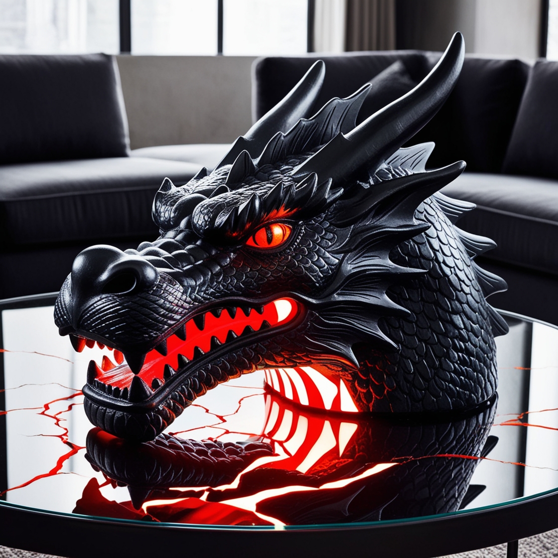 In the world of home decor, few pieces can capture imagination and enchant as much as the Dragon Magic Table