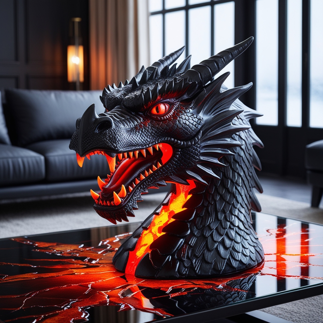 In the world of home decor, few pieces can capture imagination and enchant as much as the Dragon Magic Table