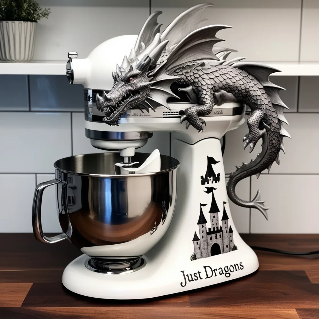 Unleash the Power of Creativity with the Dragon Mixer: A Bold Kitchen Essential