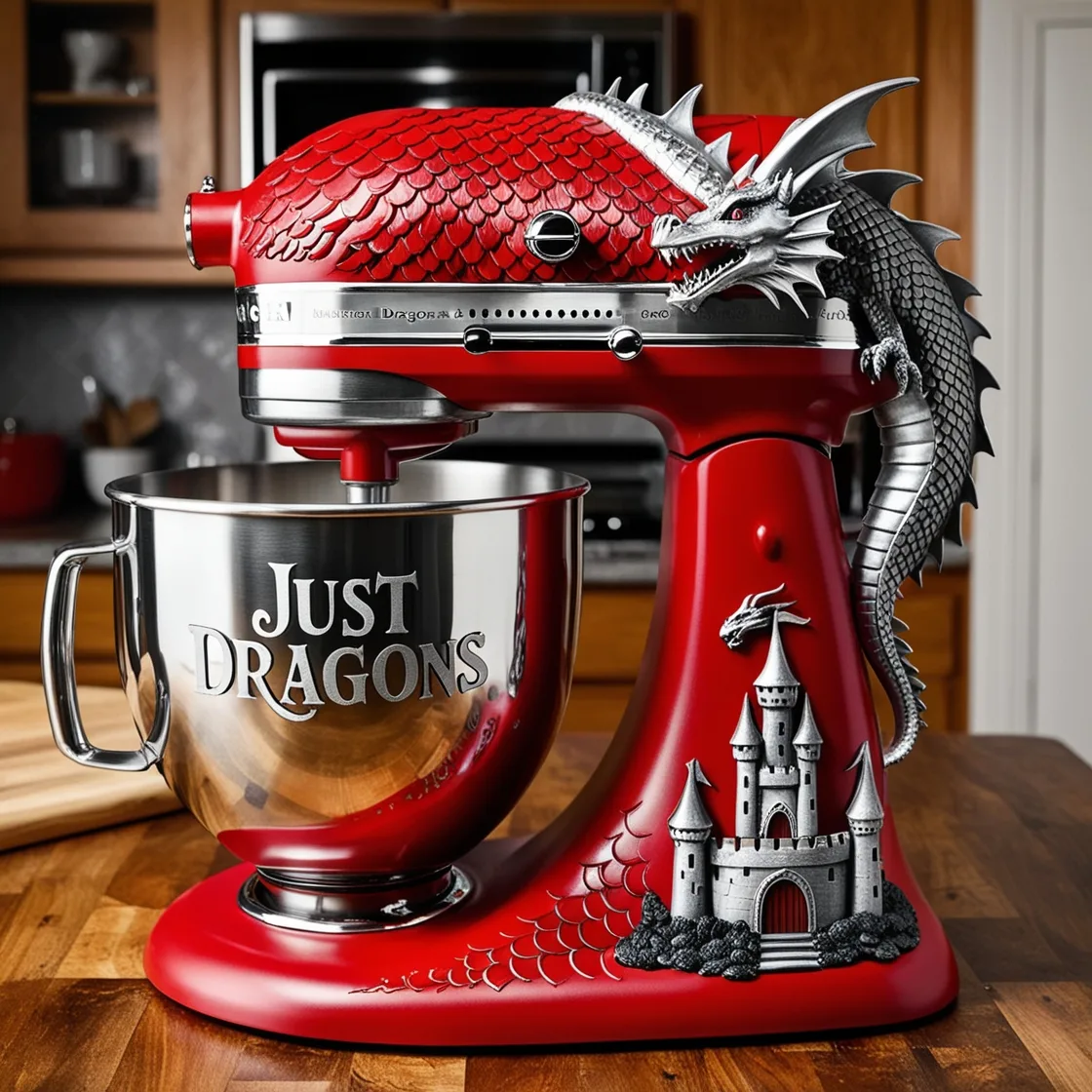 Unleash the Power of Creativity with the Dragon Mixer: A Bold Kitchen Essential