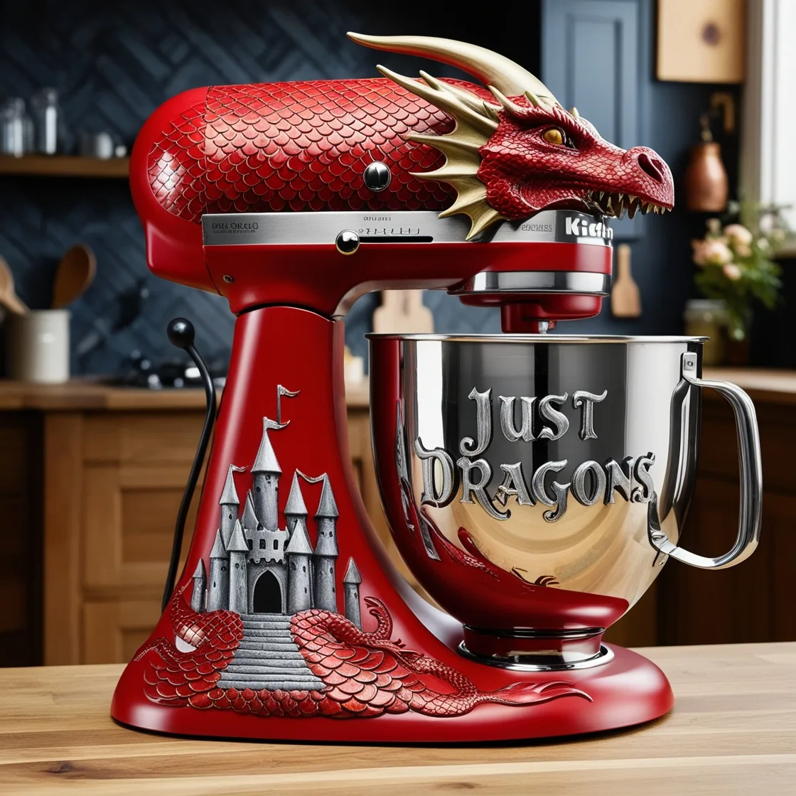 Unleash the Power of Creativity with the Dragon Mixer: A Bold Kitchen Essential