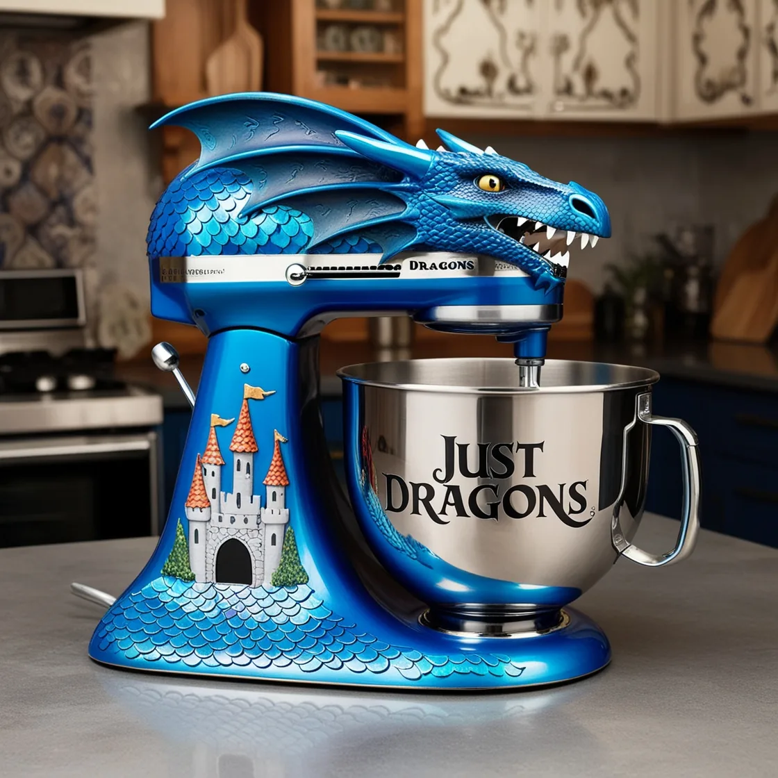 Unleash the Power of Creativity with the Dragon Mixer: A Bold Kitchen Essential