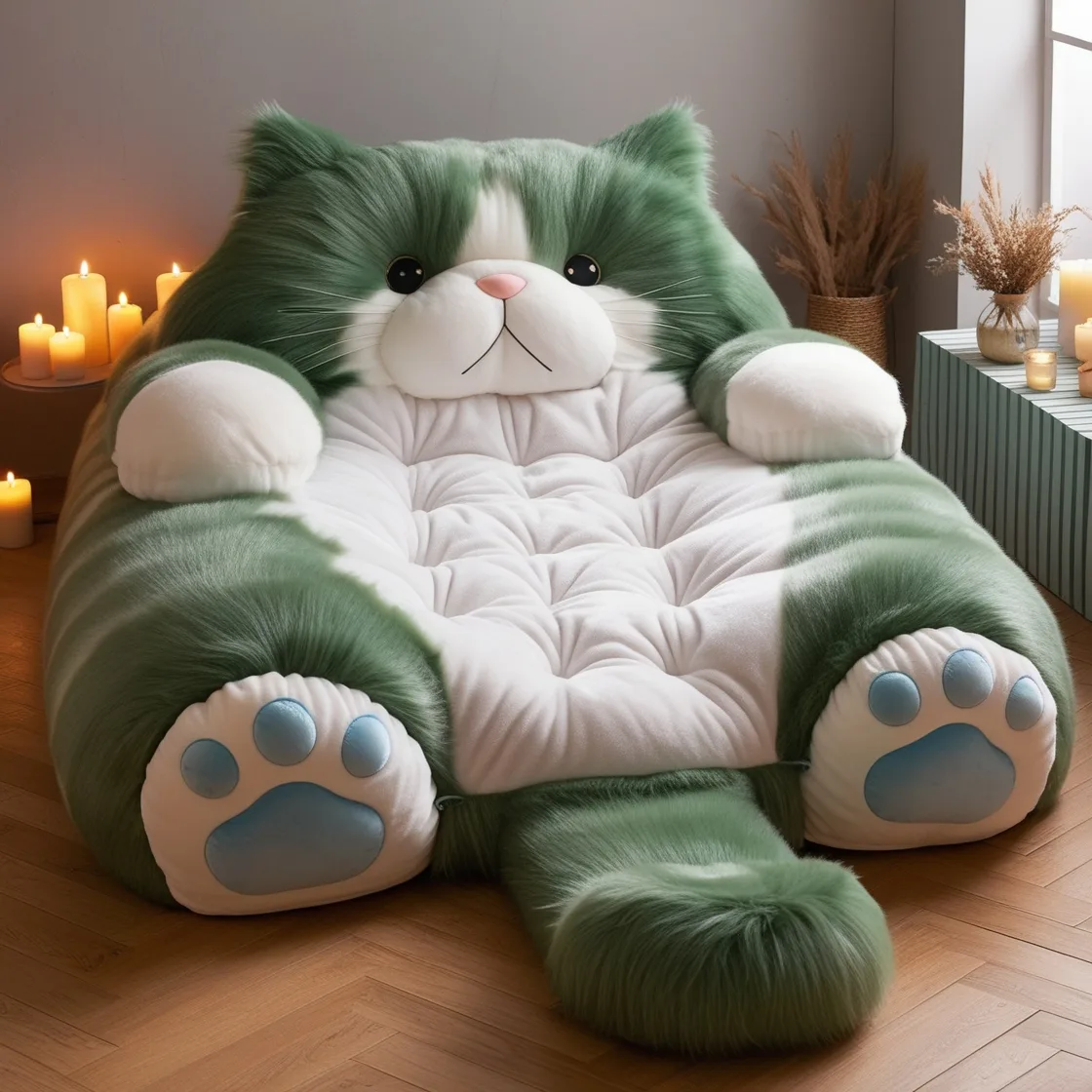 Snuggle Up in Style: The Ultimate Giant Cat Bed for Cozy Living