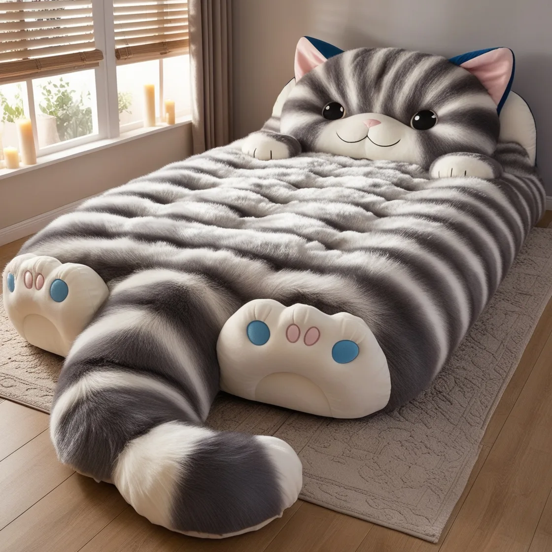 Snuggle Up in Style: The Ultimate Giant Cat Bed for Cozy Living