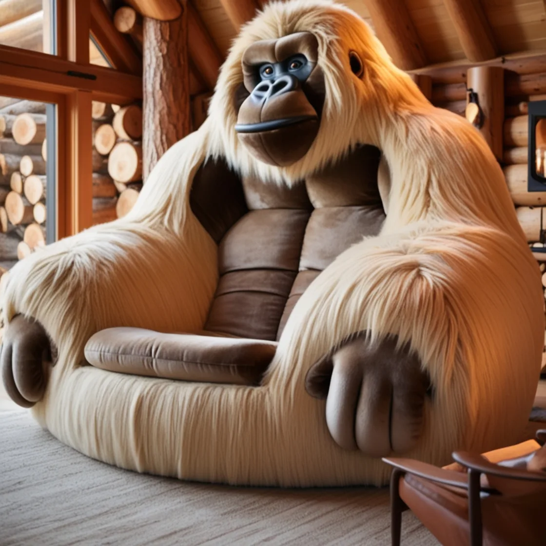 Unwind Like a Legend: The Giant Sasquatch Lounger for Ultimate Comfort