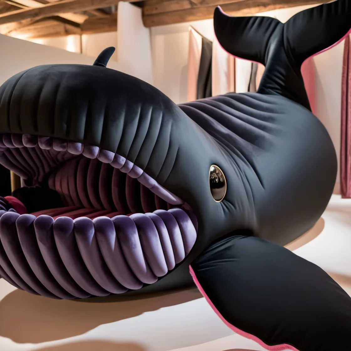 Dive into Comfort: Experience Relaxation with Giant Whale Loungers