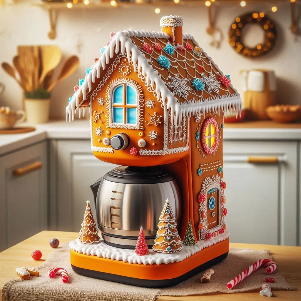 Brew in Whimsy: The Enchanting World of the Gingerbread House Coffee Maker