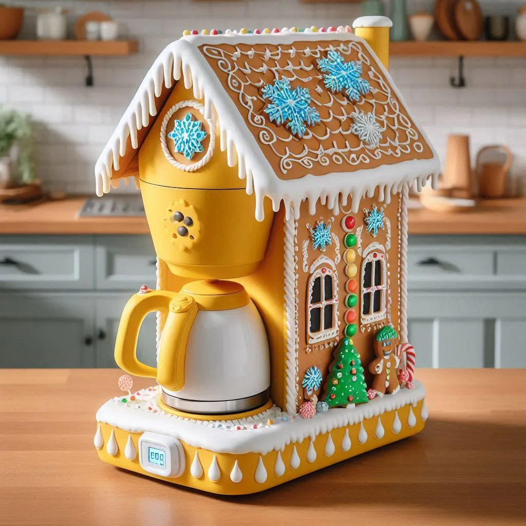 Brew in Whimsy: The Enchanting World of the Gingerbread House Coffee Maker