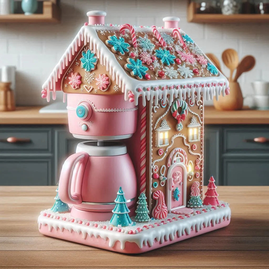 Brew in Whimsy: The Enchanting World of the Gingerbread House Coffee Maker