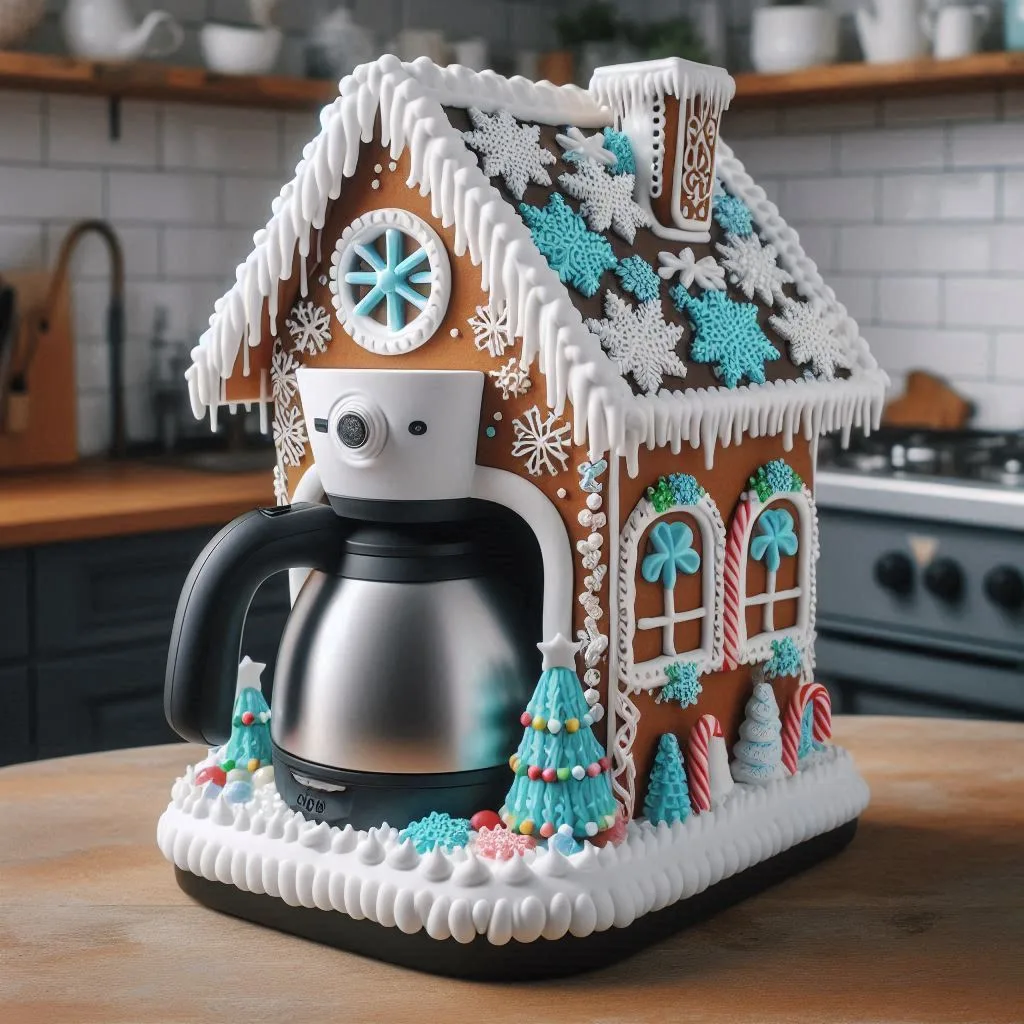 Brew in Whimsy: The Enchanting World of the Gingerbread House Coffee Maker