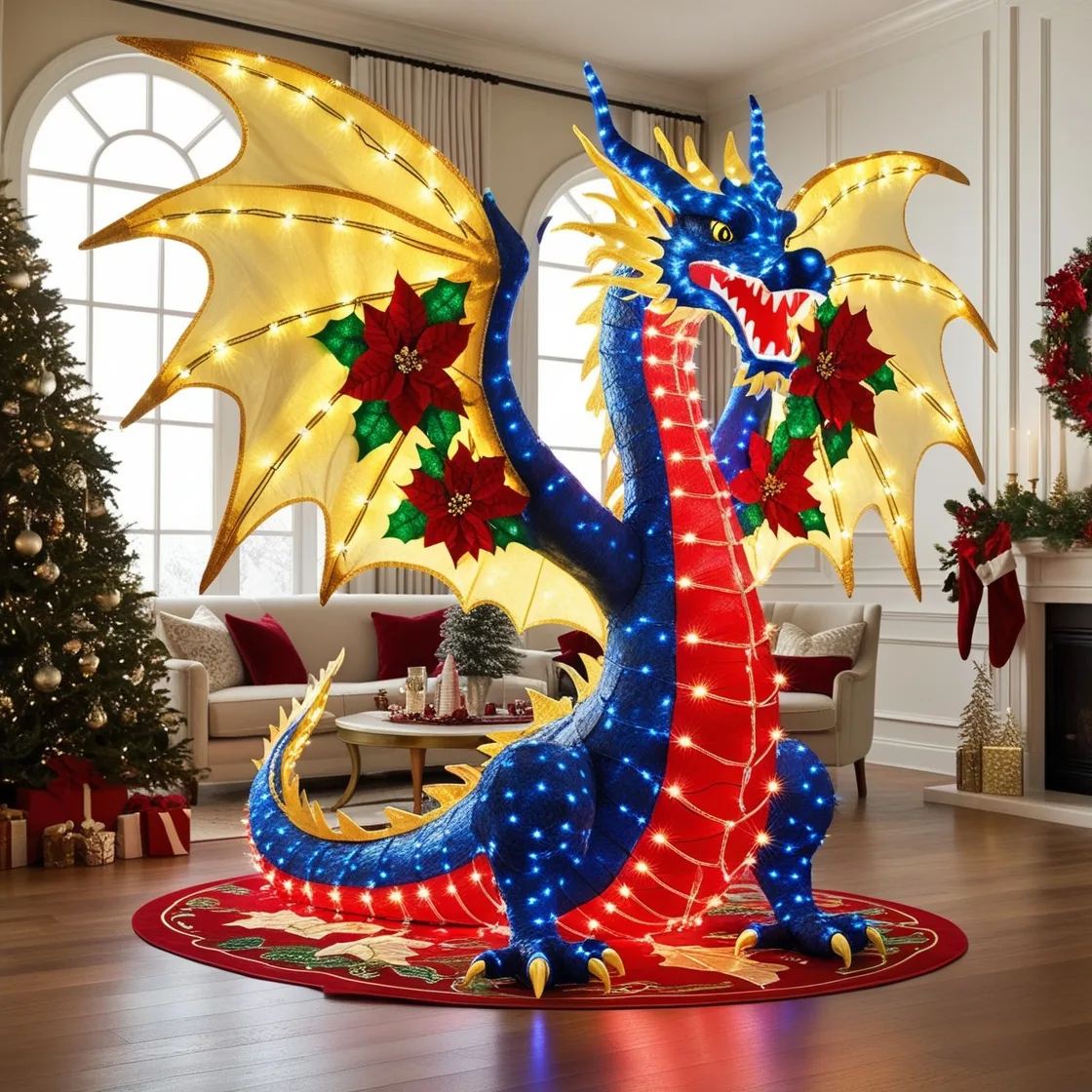 Lighting Dragon Decor for Christmas: Illuminate Your Holidays with Enchantment