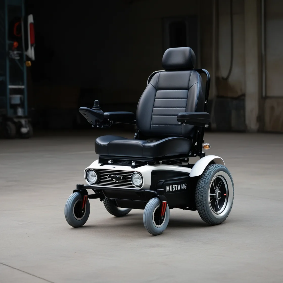 Drive in Style: Experience the Thrill of the Mustang Inspired Electric Wheelchair