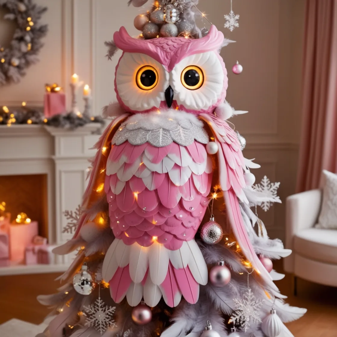 Hooting into the Holidays: Transform Your Festive Décor with an Owl Christmas Tree