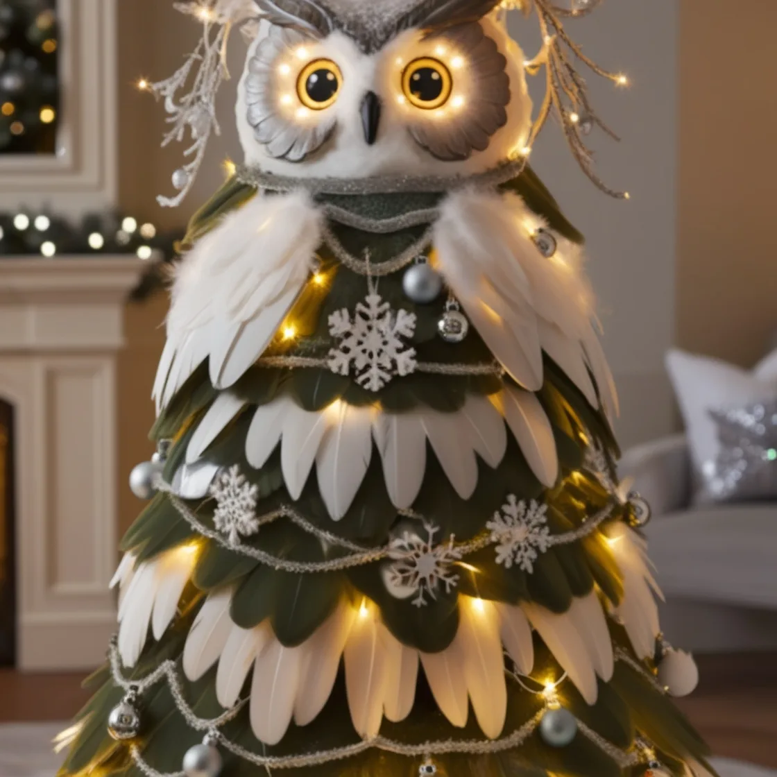 Hooting into the Holidays: Transform Your Festive Décor with an Owl Christmas Tree