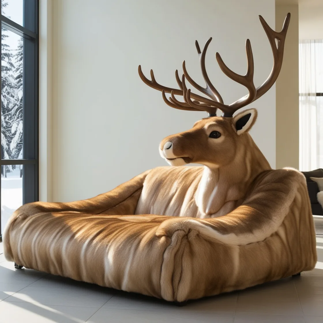 Unwind with Holiday Charm: The Unique Appeal of Reindeer Loungers