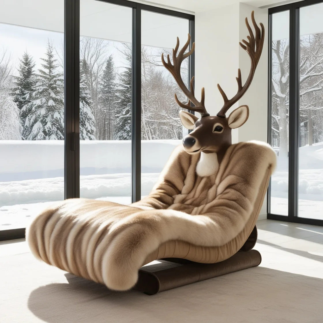 Unwind with Holiday Charm: The Unique Appeal of Reindeer Loungers