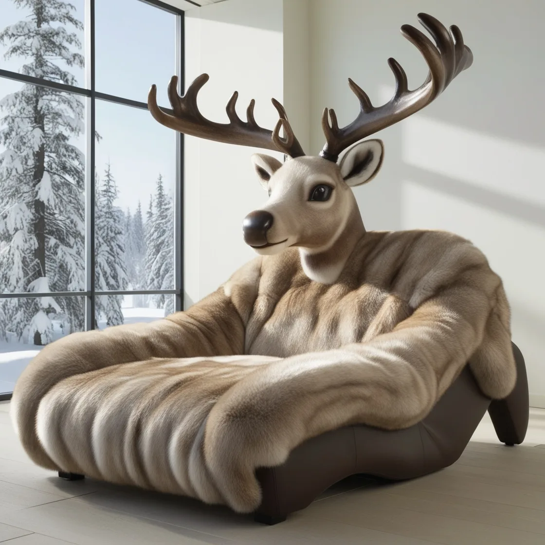 Unwind with Holiday Charm: The Unique Appeal of Reindeer Loungers