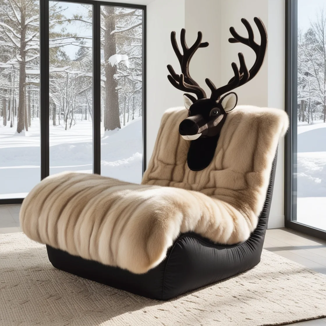 Unwind with Holiday Charm: The Unique Appeal of Reindeer Loungers