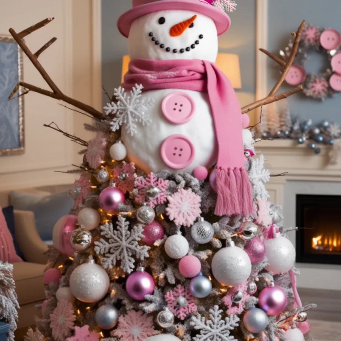 Frosty Delight: Transform Your Holidays with a Snowman Christmas Tree