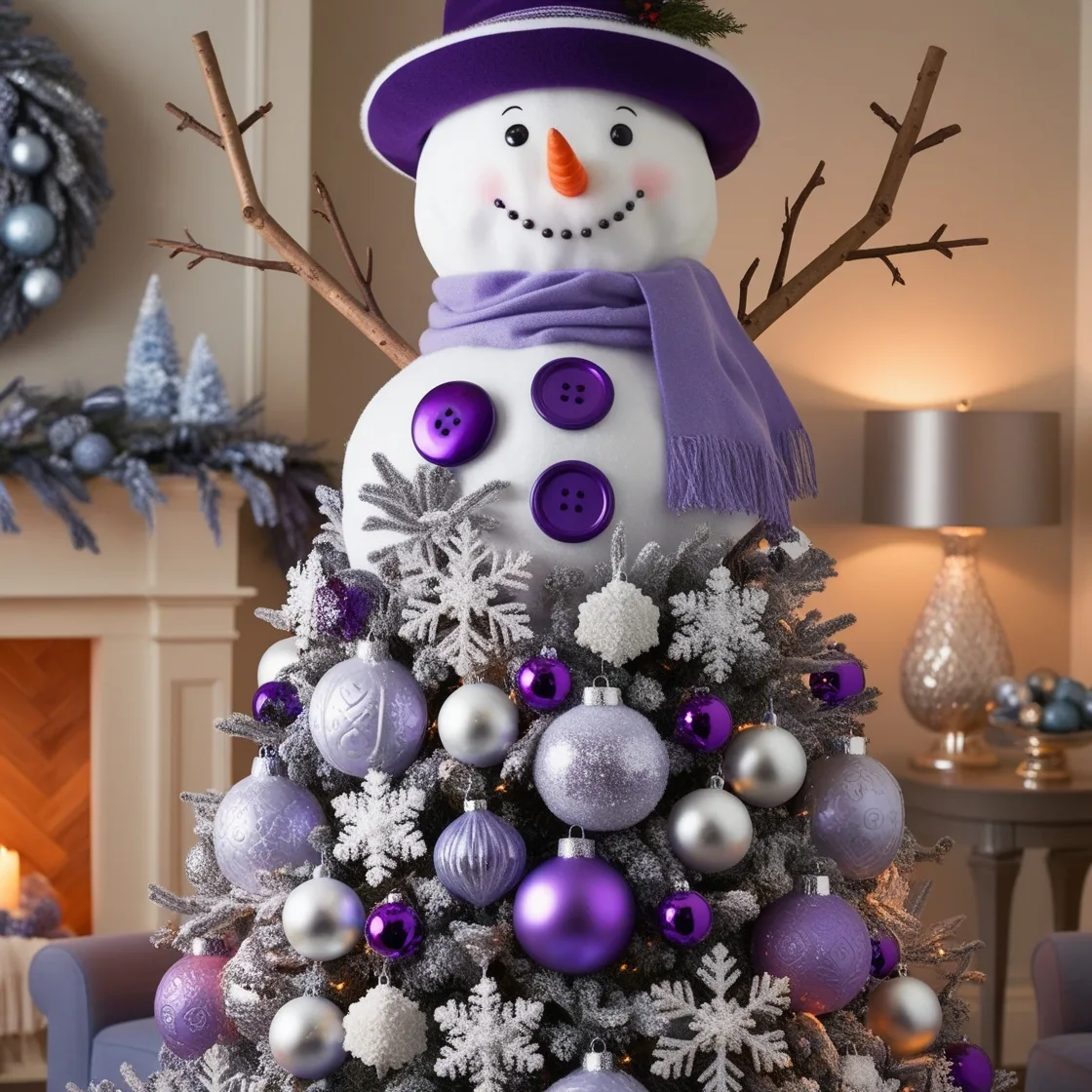 Frosty Delight: Transform Your Holidays with a Snowman Christmas Tree