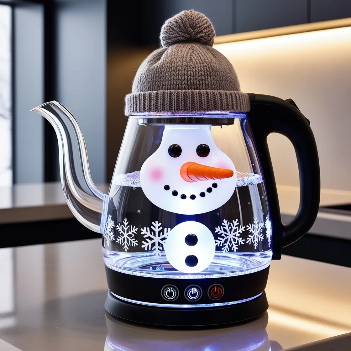 Stay Cozy This Winter with Snowmen-Inspired Kettles: Bringing Warmth and Whimsy to Your Kitchen