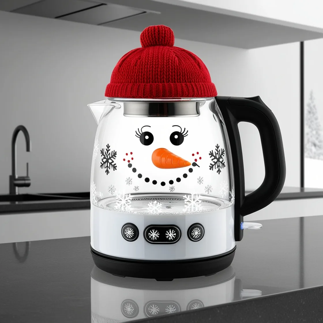 Stay Cozy This Winter with Snowmen-Inspired Kettles: Bringing Warmth and Whimsy to Your Kitchen