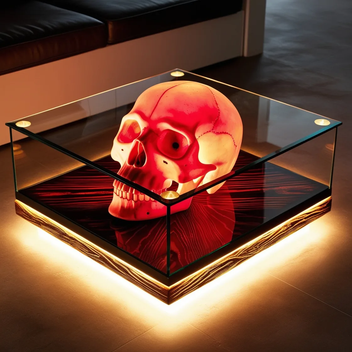 The Art of Edgy Decor: Embrace Bold Style with Tables Skull Design