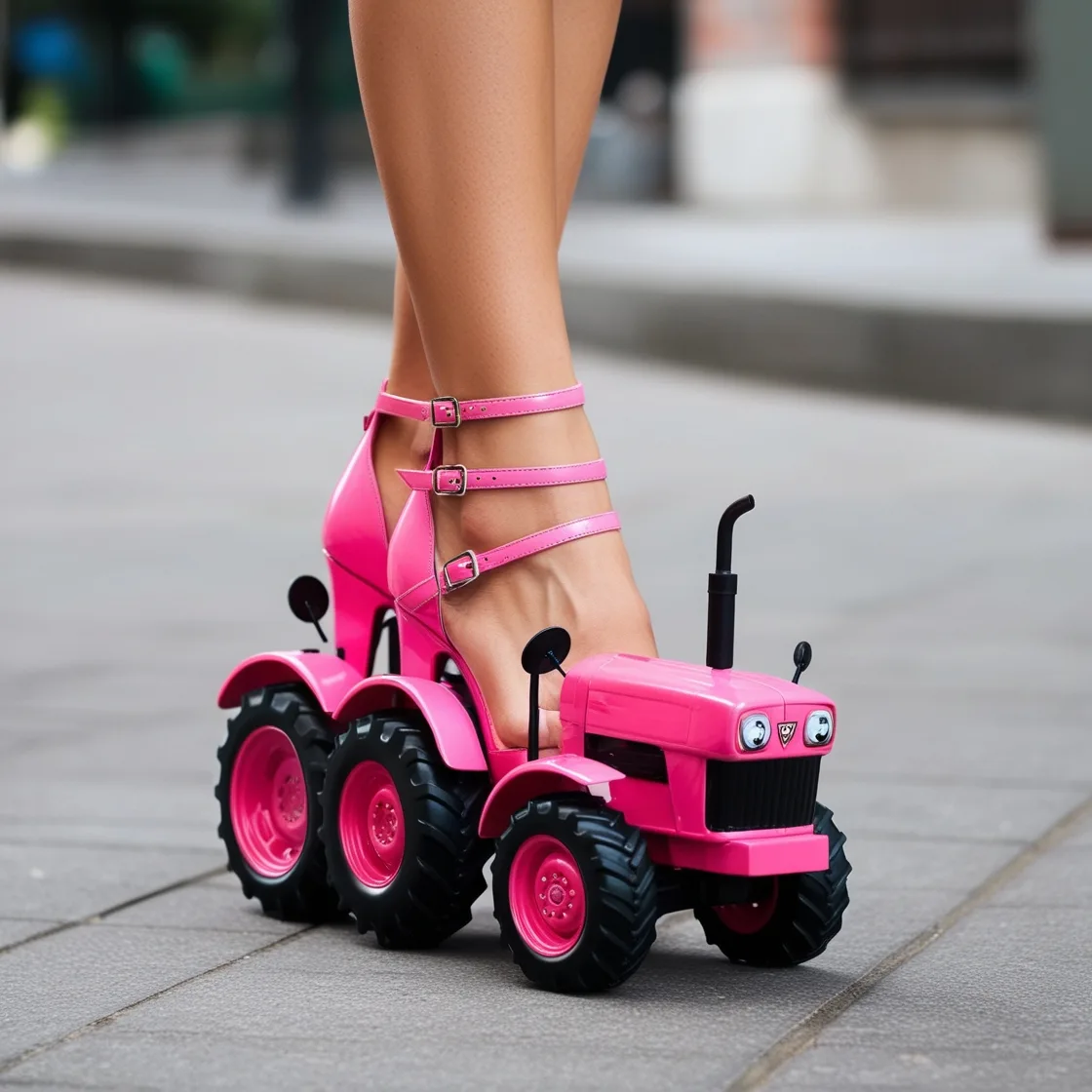 Step Boldly: Make a Statement with Tractor High Heels