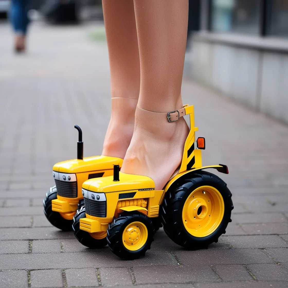 Step Boldly: Make a Statement with Tractor High Heels