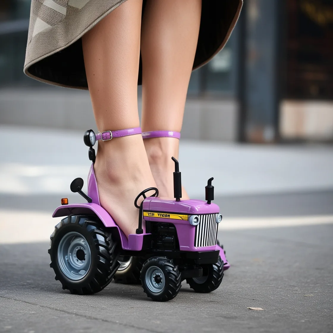 Step Boldly: Make a Statement with Tractor High Heels