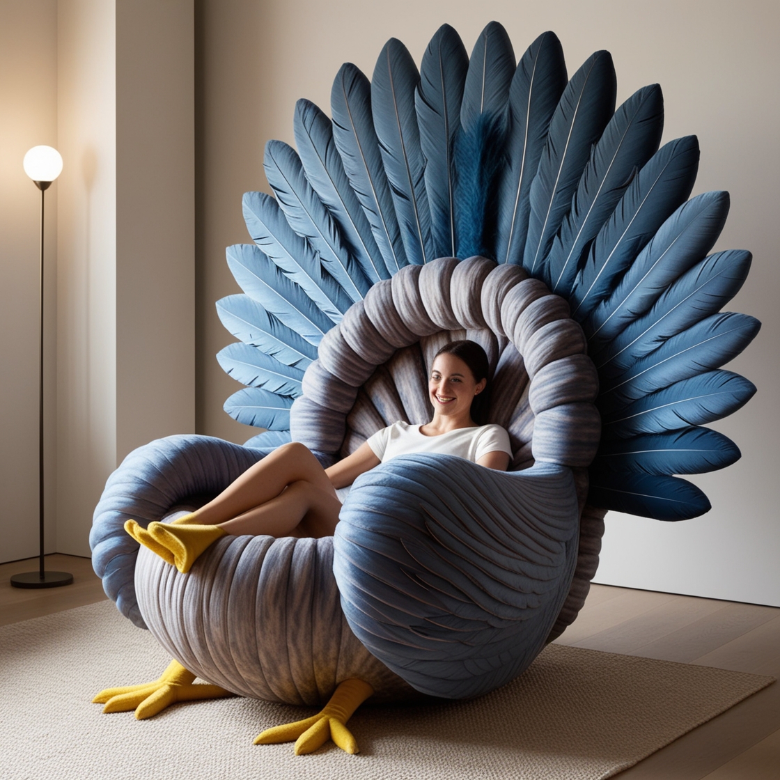 Relax in Festive Comfort: Embrace the Cozy Charm of Turkey Loungers