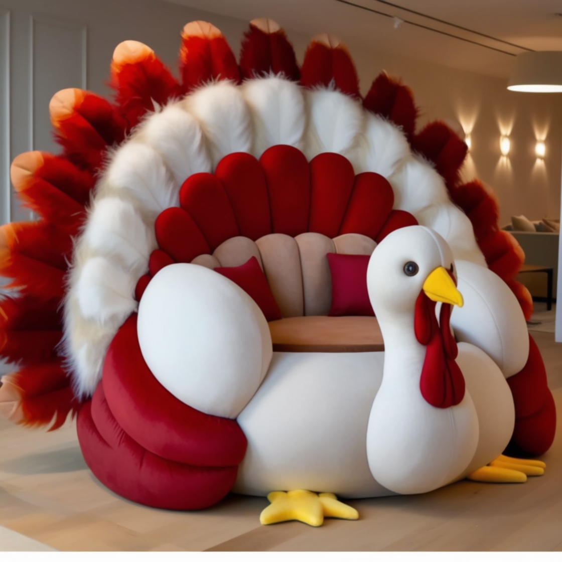 Relax in Festive Comfort: Embrace the Cozy Charm of Turkey Loungers