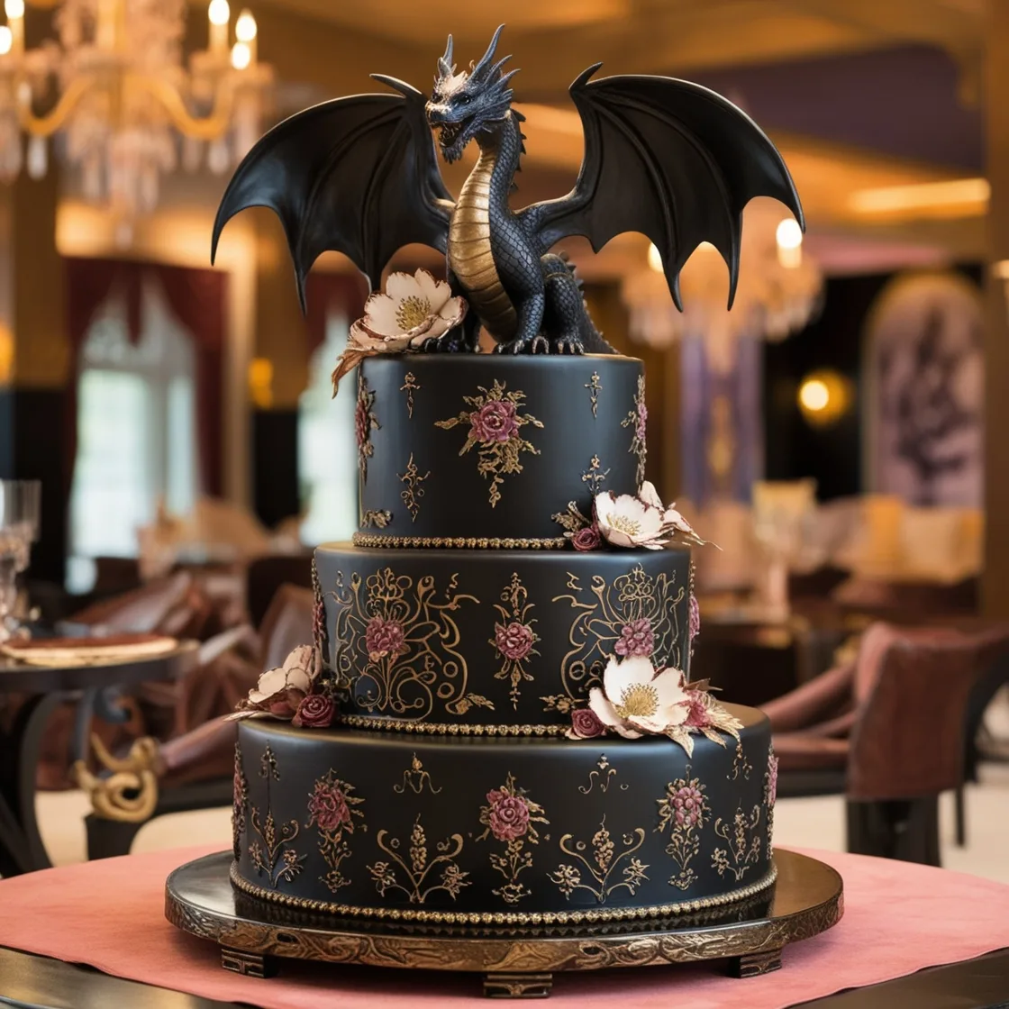 The Symbolism of the Wedding Dragon Cake