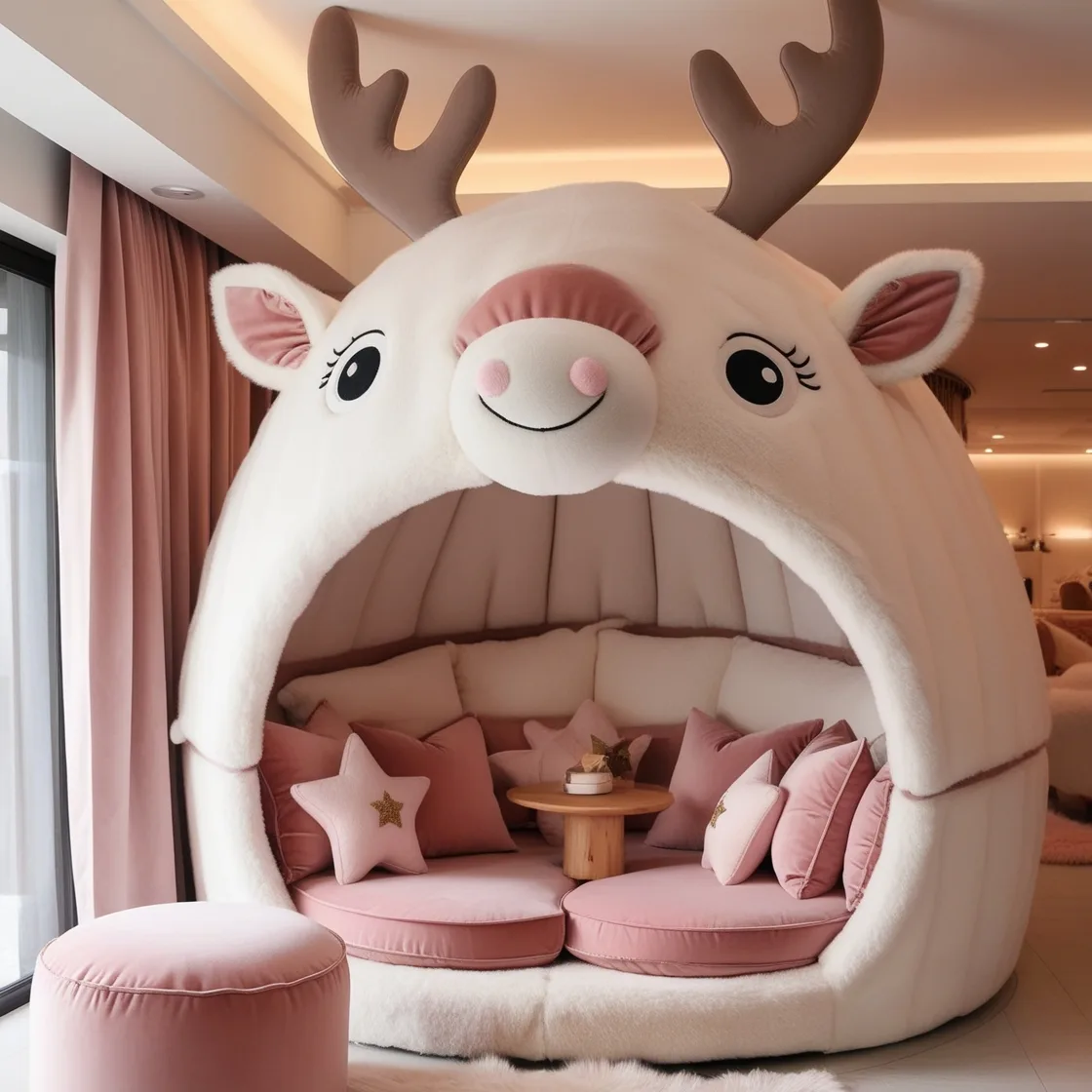 Relax in Nature’s Embrace: Experience the Magic of Reindeer Lounging Pods