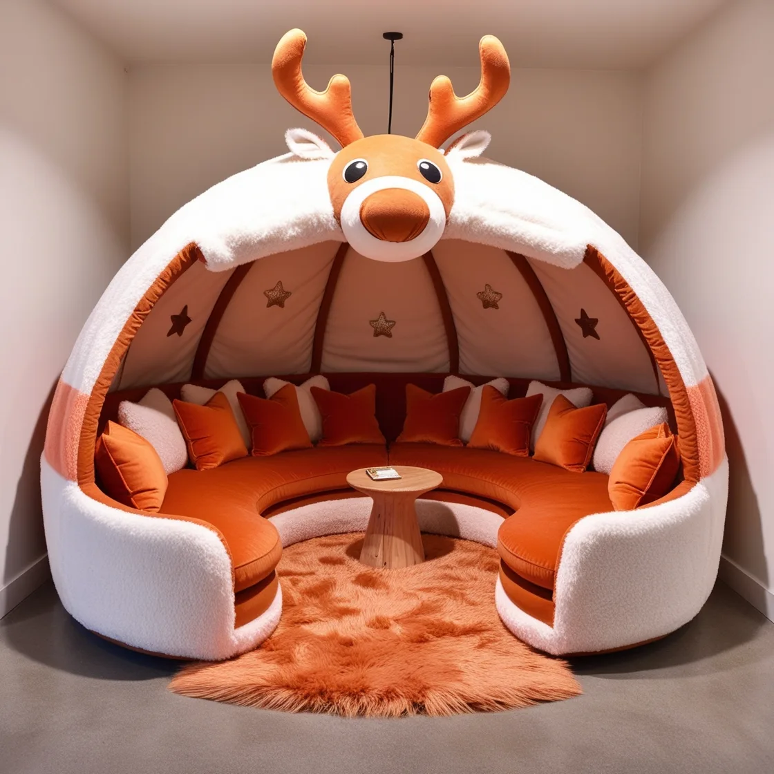 Relax in Nature’s Embrace: Experience the Magic of Reindeer Lounging Pods