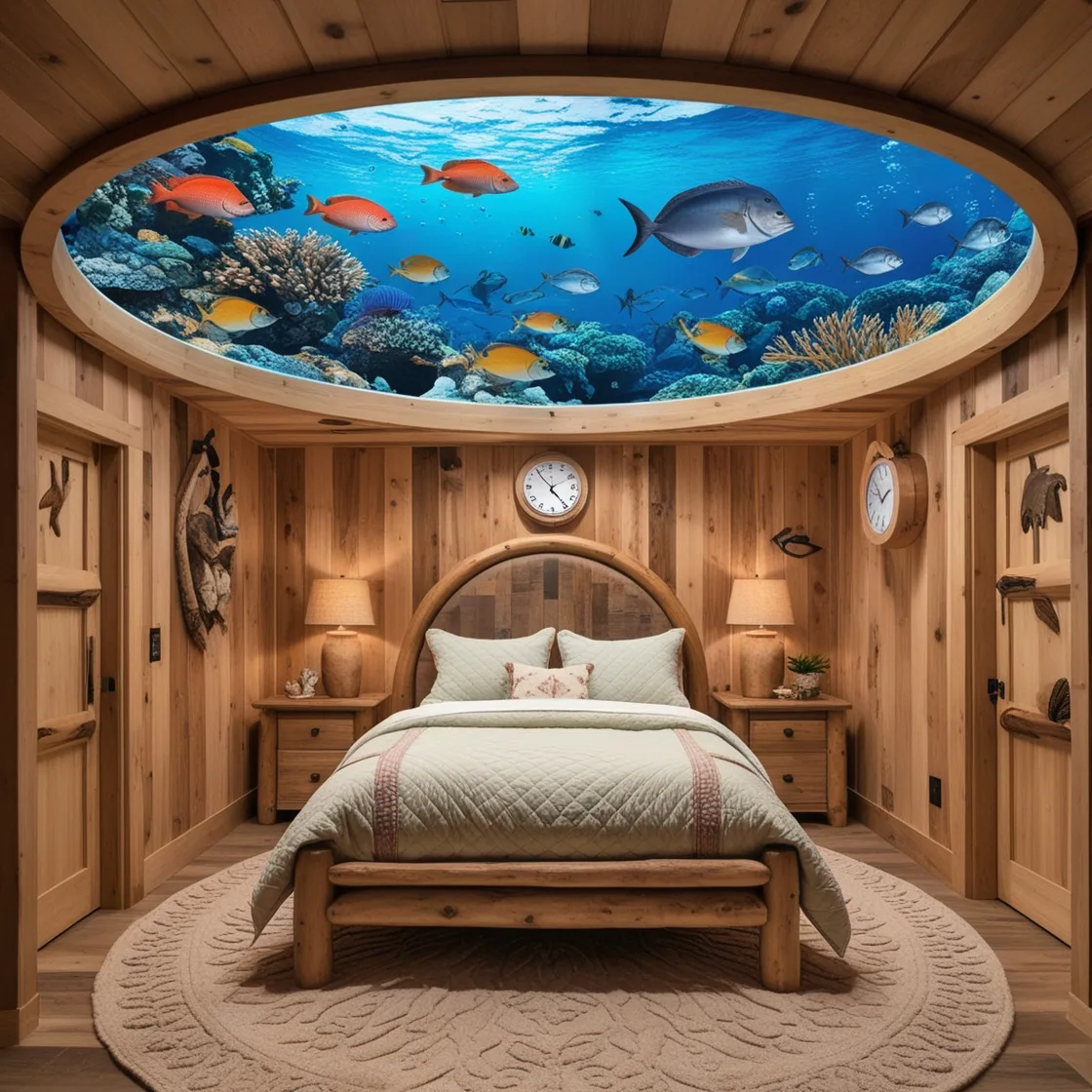 Dive into Serenity: Transform Your Space with Stunning Aquarium Bedrooms